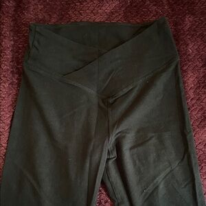 PINK Victoria's Secret Black Leggings flared